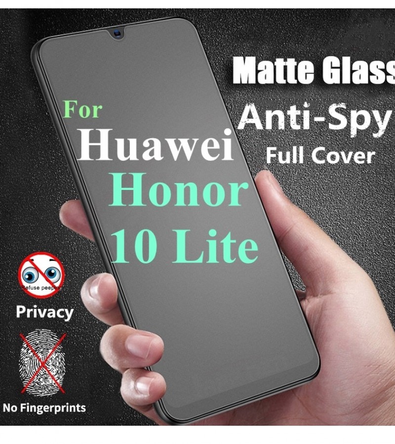 HUAWEI Honor 10 Lite Ceramic Matte Protector for PUBG Gaming Unbreakable Hybrid film