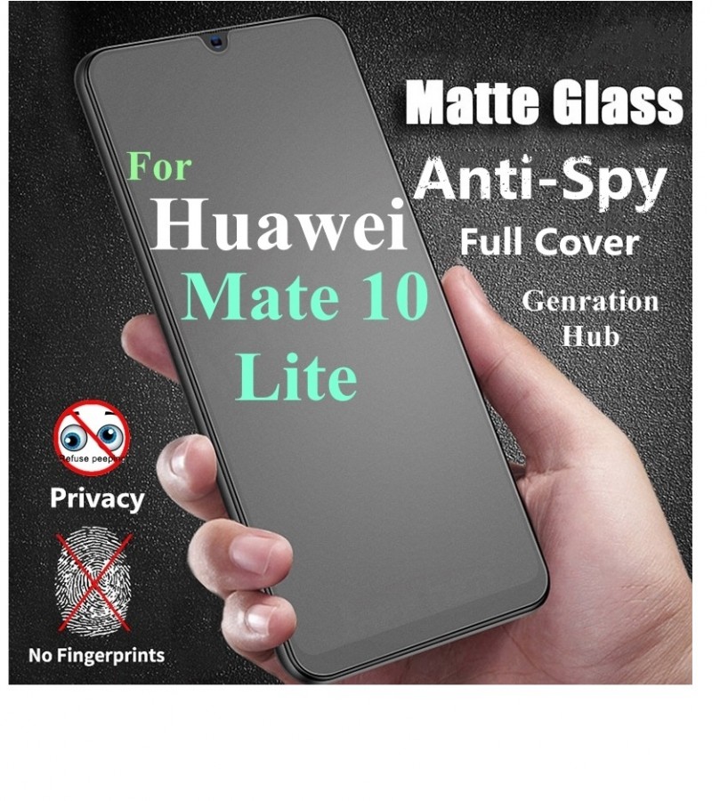 Huawei Mate 10 Lite Ceramic Matte Protector Unbreakable Antishock Hybrid film 21D Temper Fiber Sheet