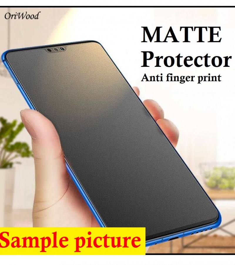 IPHONE 11 Pro Max Ceramic Matte Protector Unbreakable Antishock Hybrid film 21D Temper Fiber Sheet