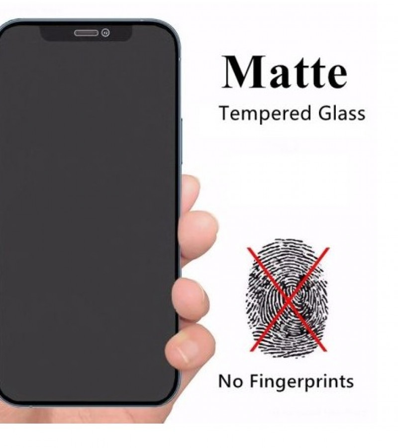 IPHONE 13 Pro Max / 14 +Anti static  Matte Glass Protector For Gaming  Ant shock  Temper Glass