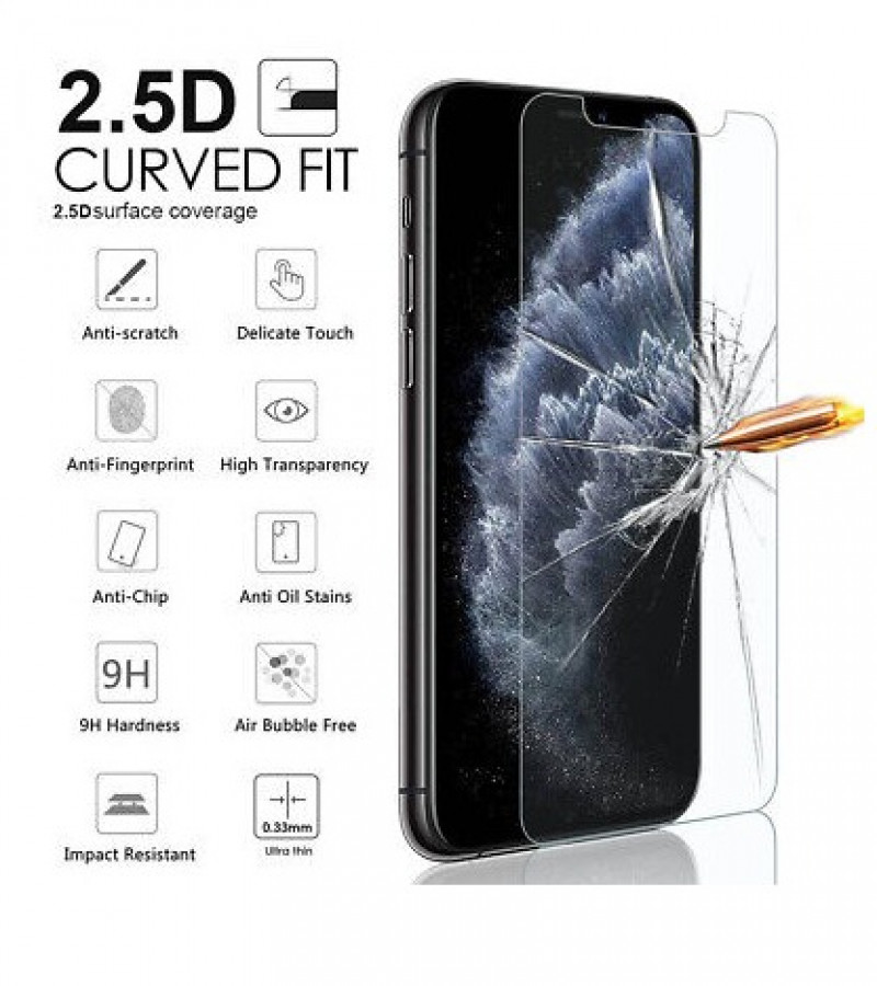 iPhone 15 / 15 Pro Anti static Matte Glass Protector For Gaming  Anti shock  Temper Glass