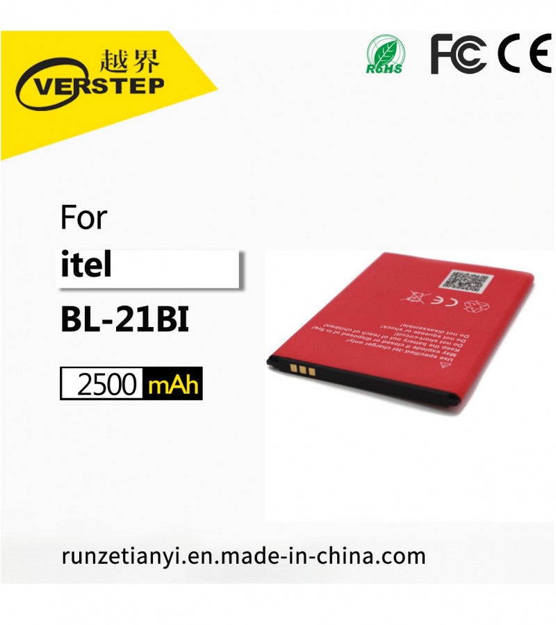 Itel BL-21BI Battery Replacement For Itel A12_S31 with 2500mAh Capacity-Red
