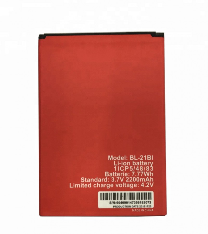 Itel BL-21BI Battery Replacement For Itel A12_S31 with 2500mAh Capacity-Red