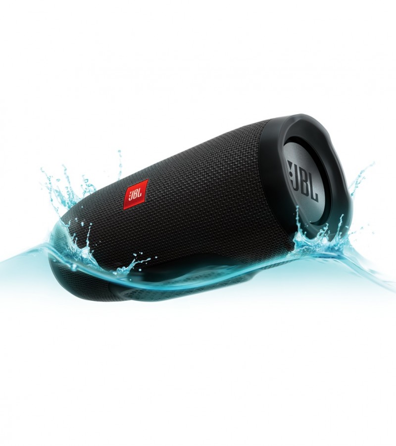 JBL Charge 3 Waterproof Portable Bluetooth Speaker (Black),