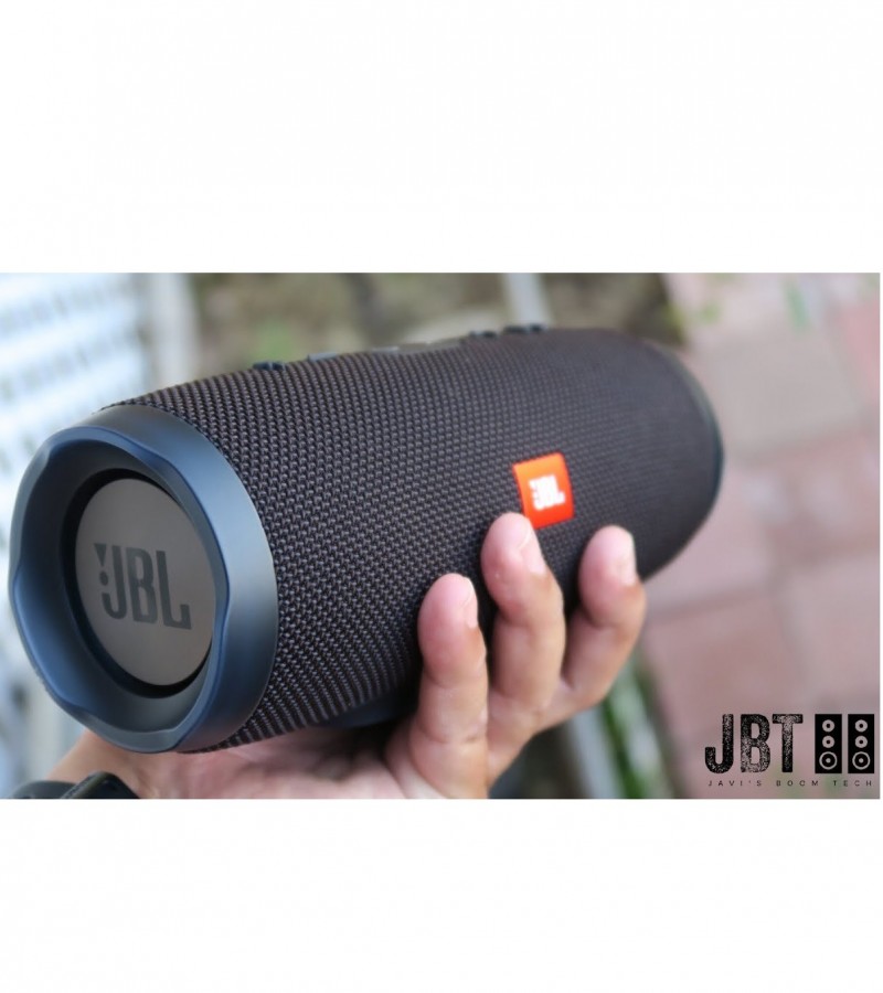 JBL Charge 3 Waterproof Portable Bluetooth Speaker (Black),