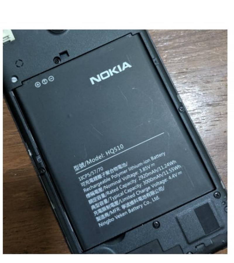 Nokia 2.2 Battery Replacement HQ510 Battery with 3000mAh Capacity-Black
