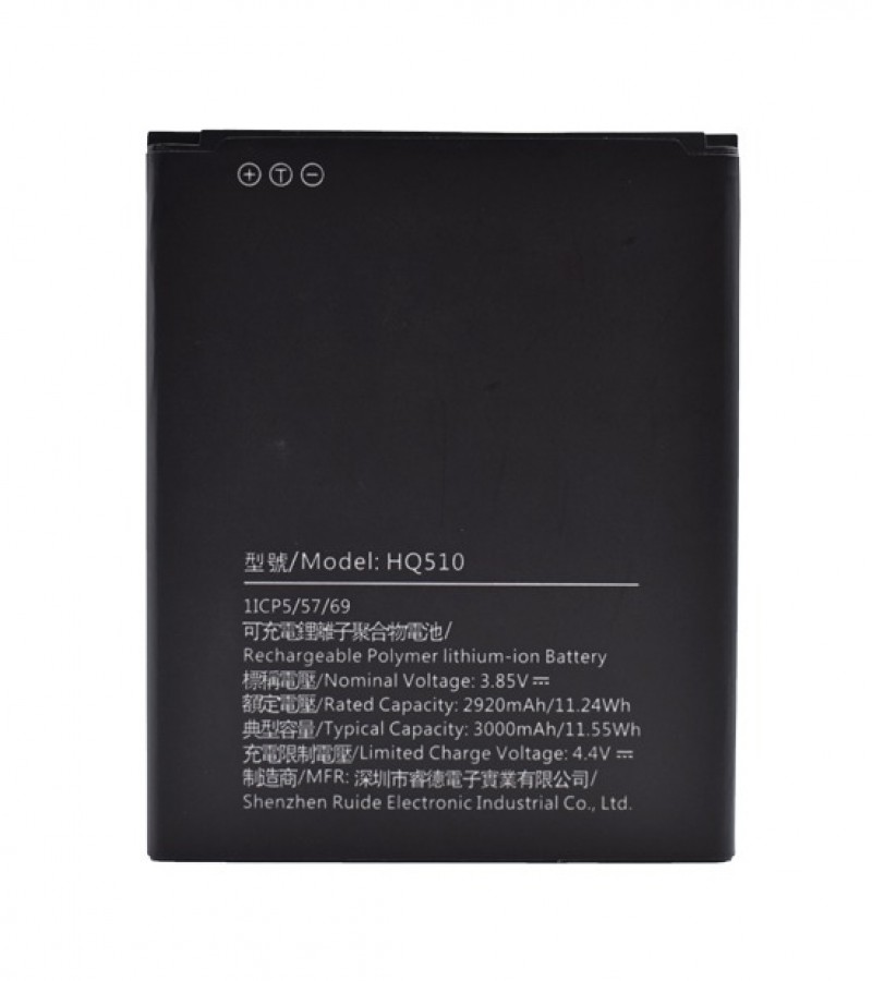 Nokia 2.2 Battery Replacement HQ510 Battery with 3000mAh Capacity-Black