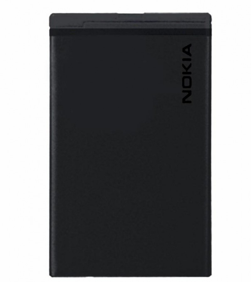 Nokia BL-4C Dual IC Original Li-ion Battery with 3.7V 1020mAh Capacity-Silver , Black