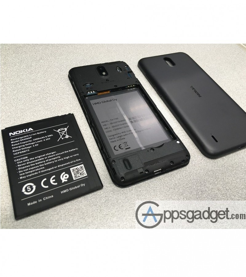 Nokia C1 Original Battery Replacement S5420AP Battery With 2500mAh Capacity-Black