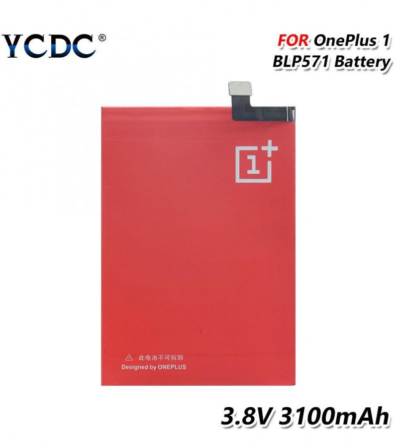 Oneplus BLP571 BLP-571 Battery For Oneplus  with 3700mAh Capacity _ Red