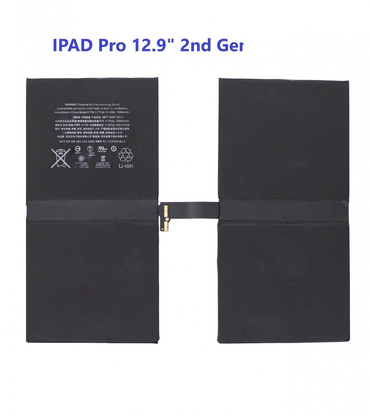 Original New Battery For ipad pro 12.9" 2nd Generation A1670 A1671  Capacity-10994mAh