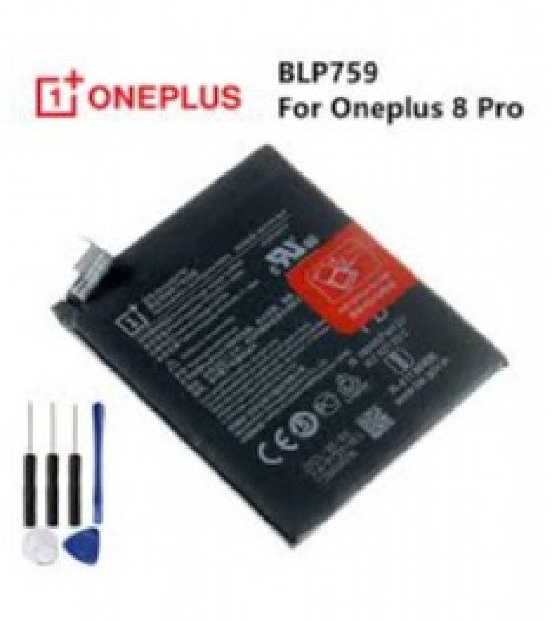 Original New BLP759 Battery For OnePlus 8 Pro / 1+8 Pro  Capacity: 4510mAh