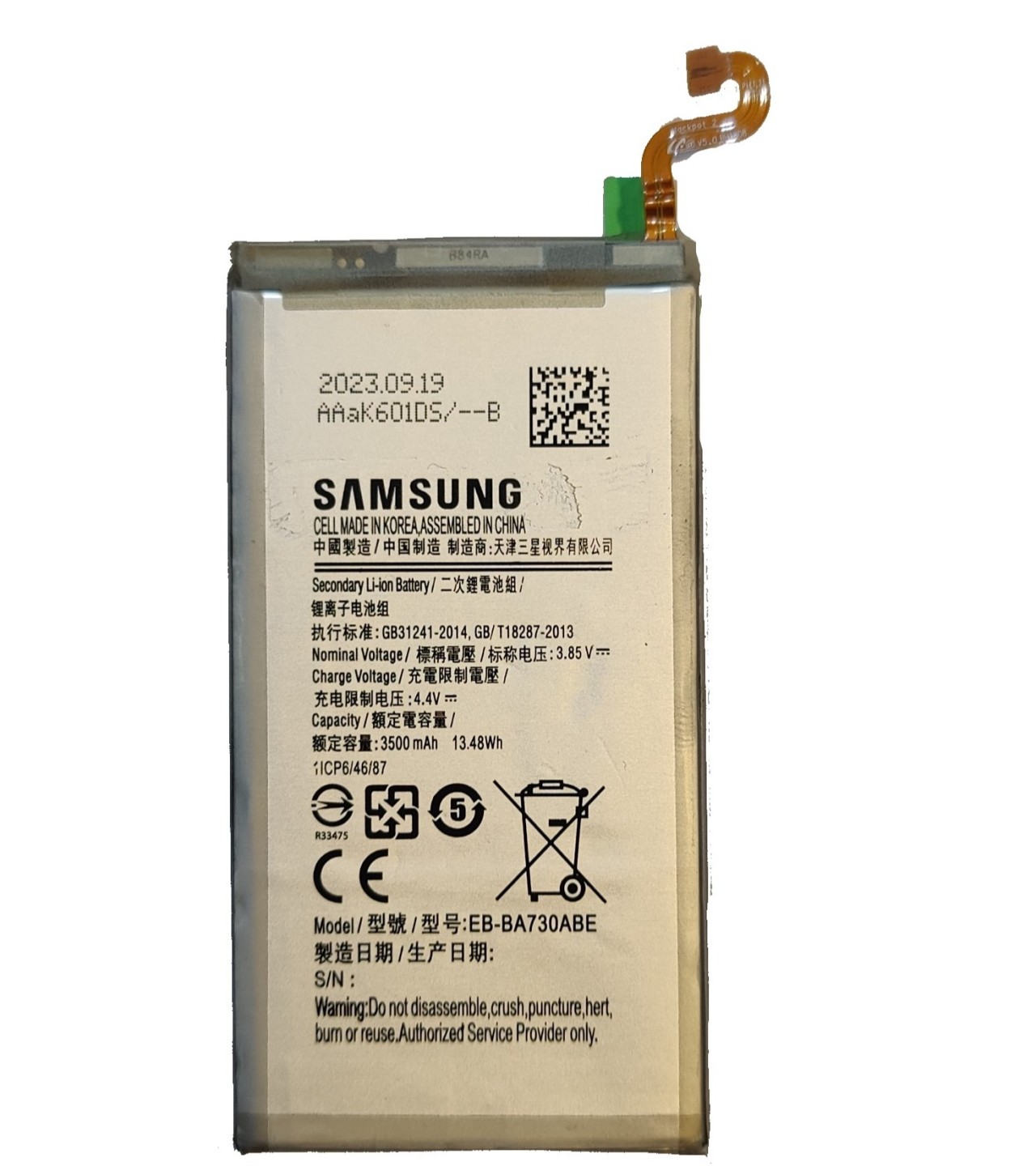 Original Samsung Galaxy A8 Plus A8+ SM-A730 SM-A730F Phone Battery EB-BA730ABE 3500mAh