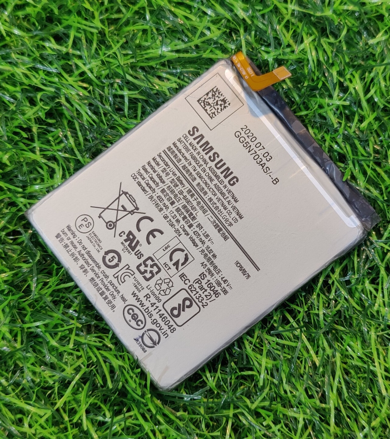 Original Samsung Galaxy S10 Lite Battery EB-BA907ABY L, Capacity: 4500mAh