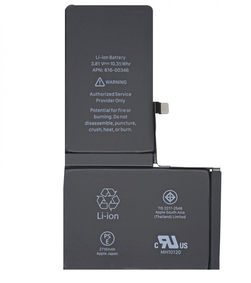 Replacement  Battery For Apple iPhone X / iphone ten Capacity-2716mAh