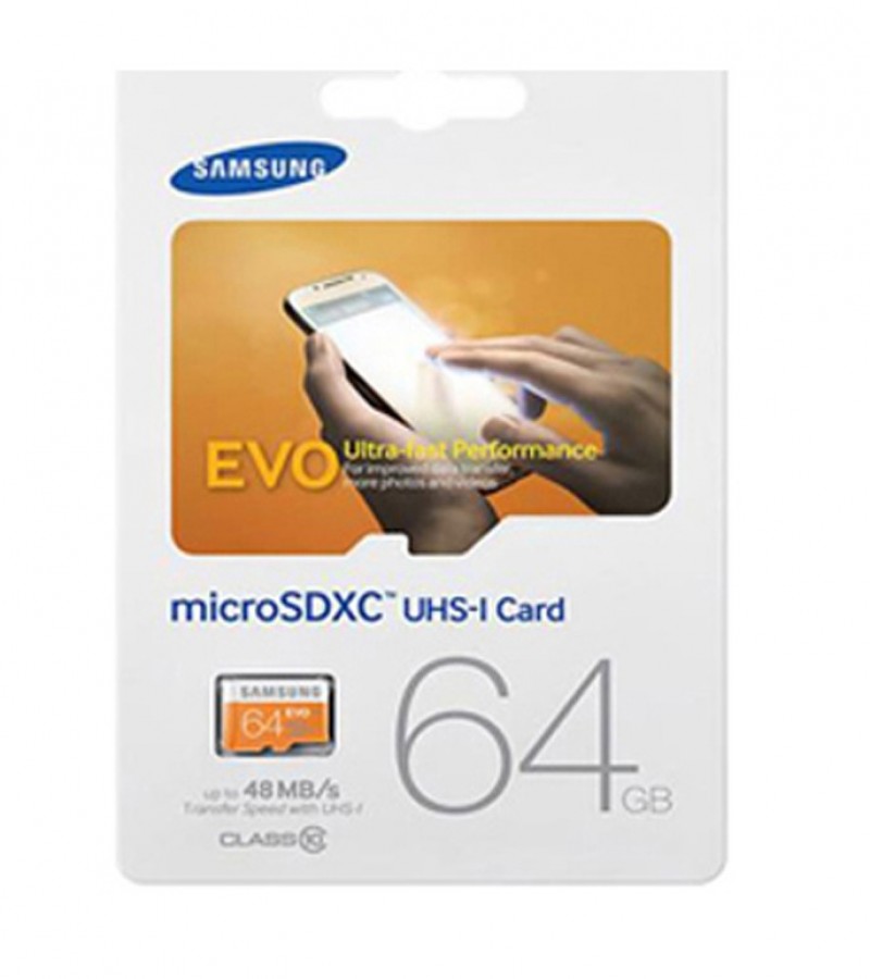 Samsung 16gb 32gb 64gb Evo Plus Memory Card For Camera and Mobile with 6 Months warranty