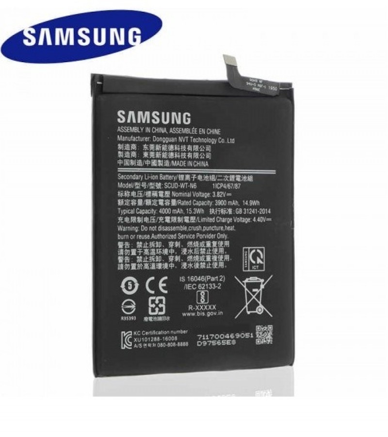 Samsung A10s / A20s Battery Replacement SCUD-WT-N6 Battery with 4000mAh Capacity-Black