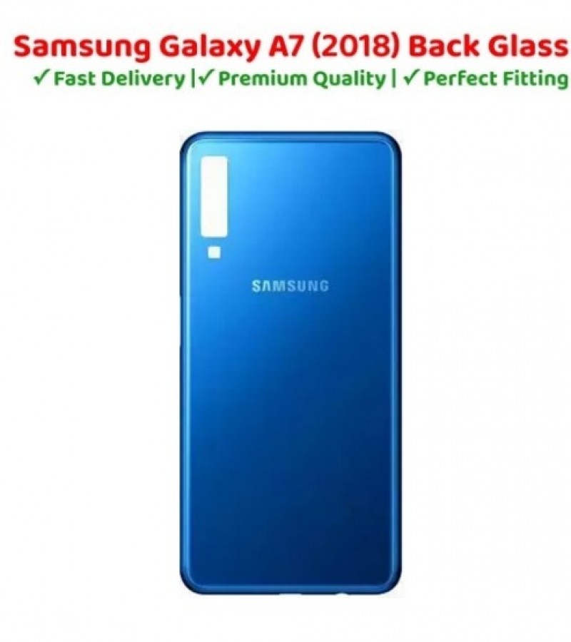 Samsung A7 2018 Back Glass Battery Cover Rear Door Housing Case For Samsung A7 2018 Back Glass