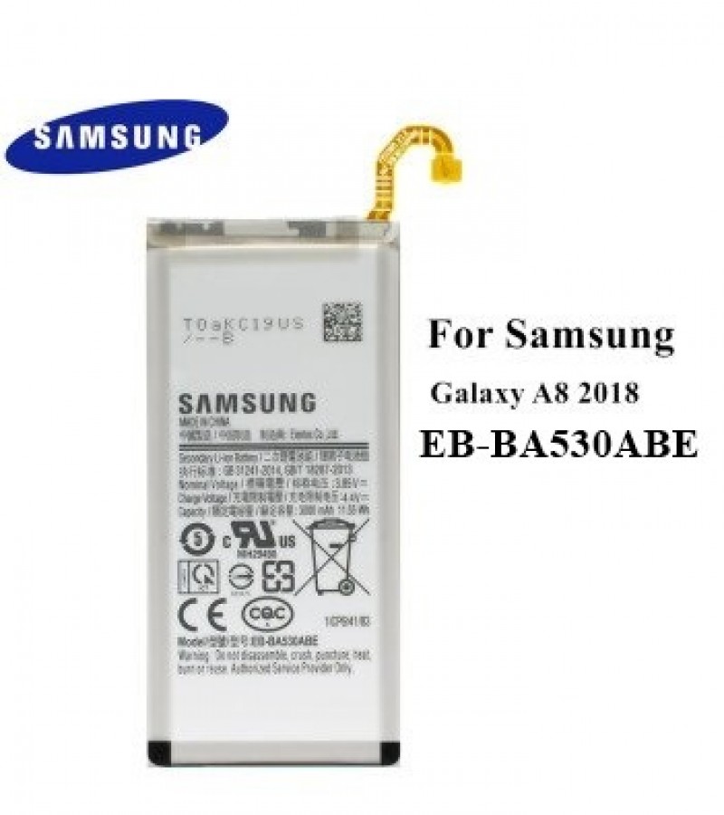 Samsung Galaxy A8 2018 Battery Replacement 3000mAh Capacity_ Silver