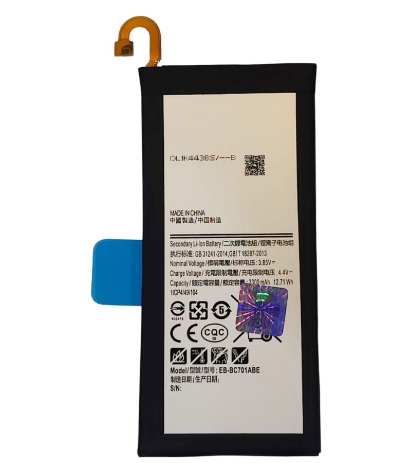 Samsung Galaxy C7 Pro  Battery Replacement EB-BC701ABE Battery with 3000mAh Capacity-Silver