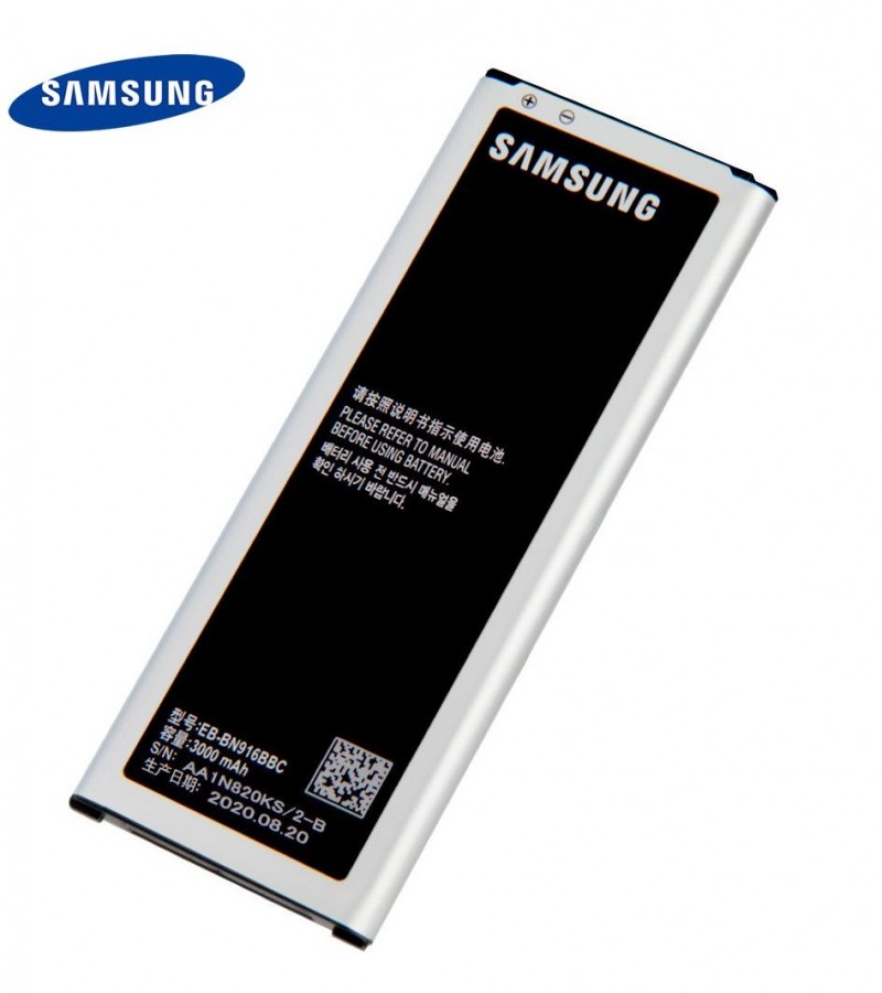 Samsung Note 4 Dous Model Battery EB-BN916BBC Battery 3000mAh Capacity