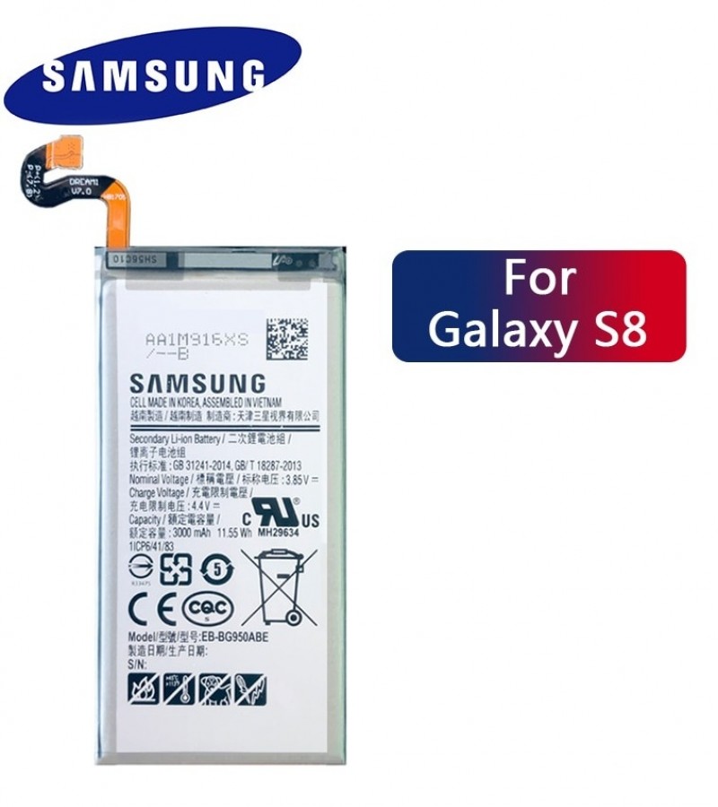 Samsung Galaxy S8 Battery Replacement EB-BA950ABA Battery with 3000mAh Capacity