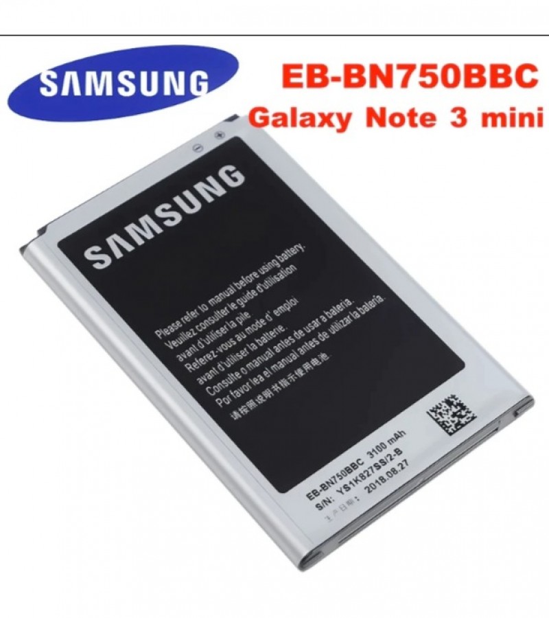 Samsung Note 3 mini / Note 3 Neo Battery Replacement EB-BN750BBC Battery with 3100mAh Capacity