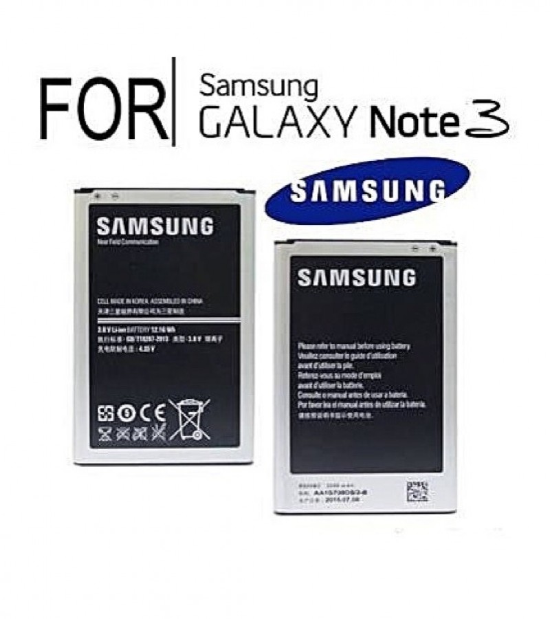 Samsung Note 3 N9000 NFC Original Battery Replacement EB-B800BE Battery with 3200mAH Capacity