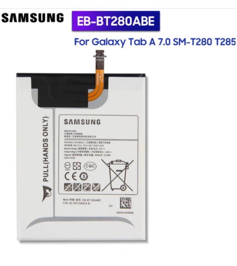 Samsung Tab A T280 T285 Battery Replacement EB-BT280ABE Battery with 4000mAh Capacity