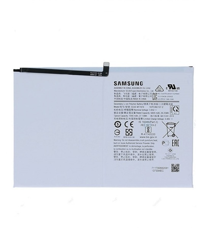 SCUD-WT-N19 Battery For Samsung Galaxy Tab A7 T500 T505C  Capacity-7040mAh