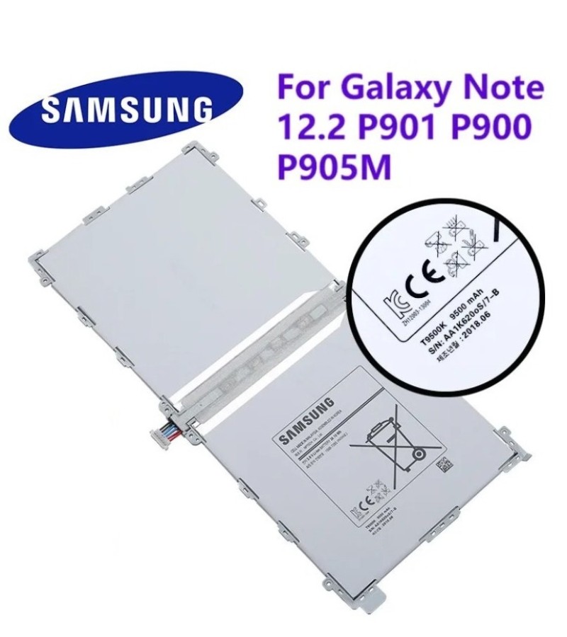 T9500E Tablet Replacement Battery for Samsung Galaxy Tab Note Pro 12.2 SM-P900 SM-P901 SM-P905 SM-T900 9500mAh