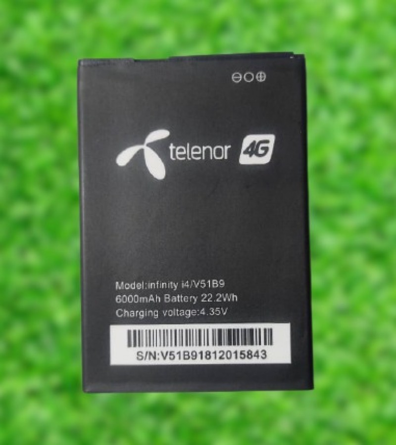 Telenor Infinity i4 Battery V51B9 Battery with 2500mAh Capacity
