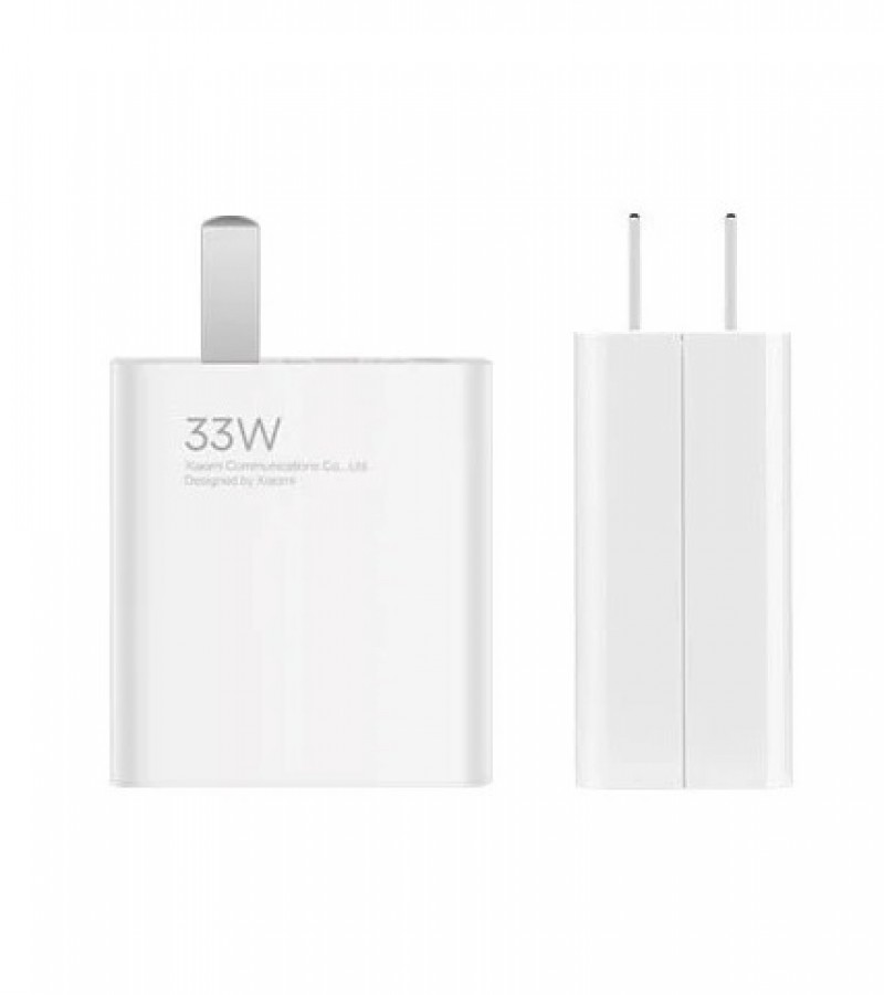 Xiaomi Mi 33W Quick / Turbo / Fast wall charger with usb to C  6amp CABLE