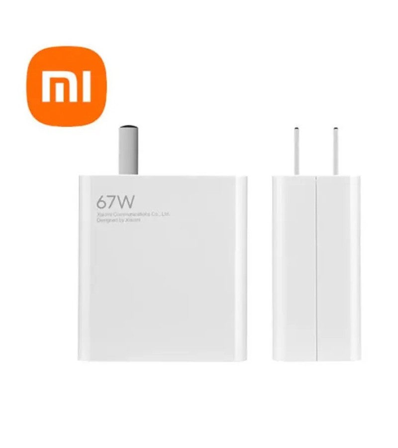 Xiaomi Mi 67W Quick / Turbo / Fast wall charger with usb to C  6amp CABLE