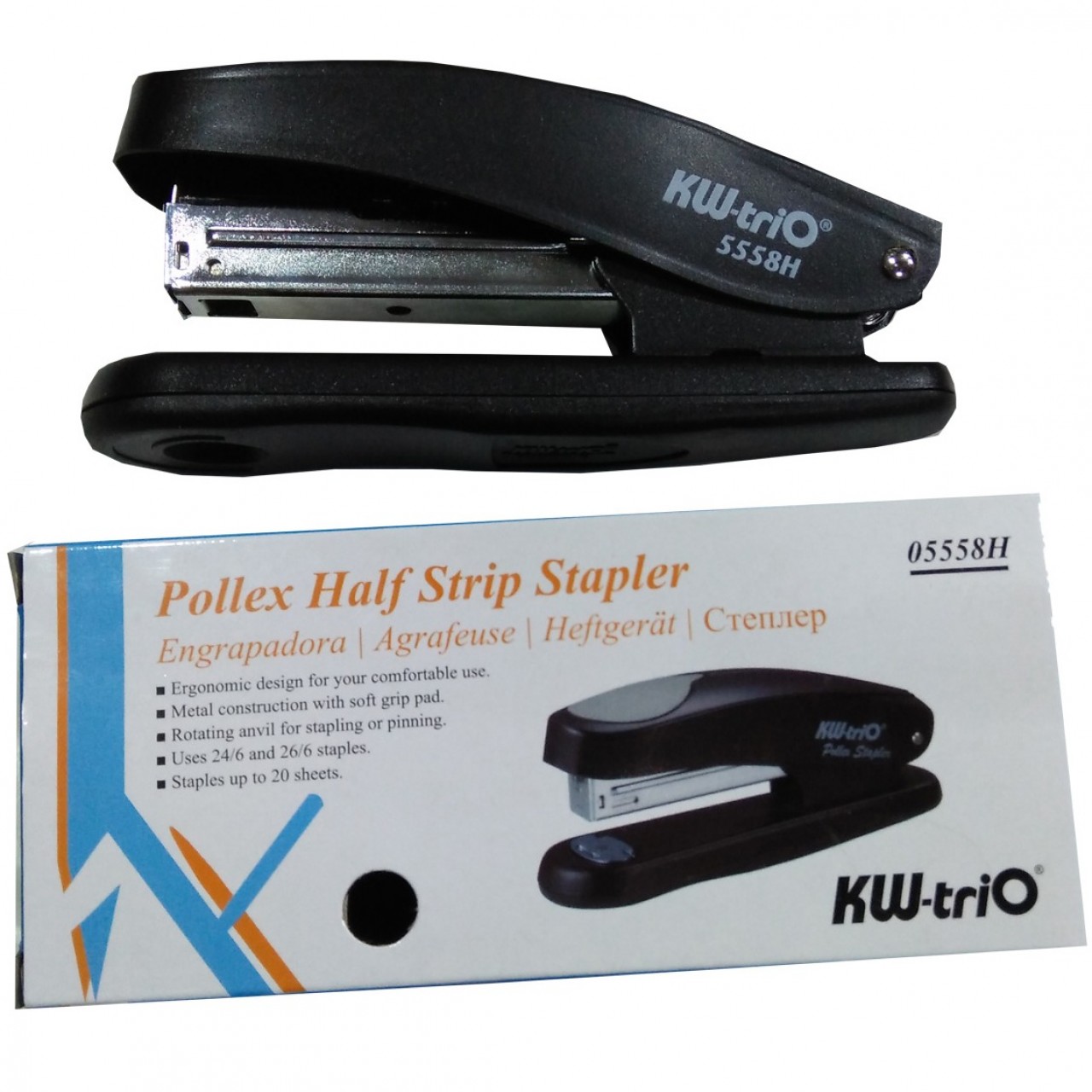 Pollex KW-trio 5558H Half Strip Stapler For Office Use