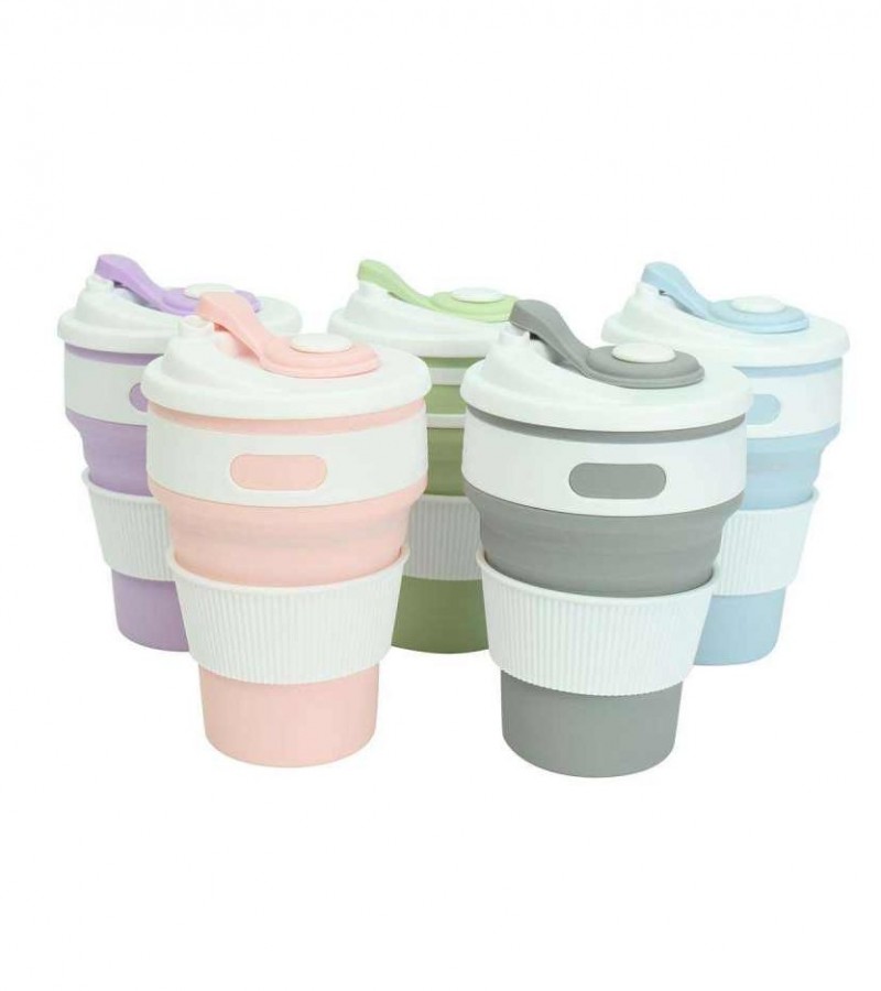 Portable Coffee Cup Collapsible BPA Free Food