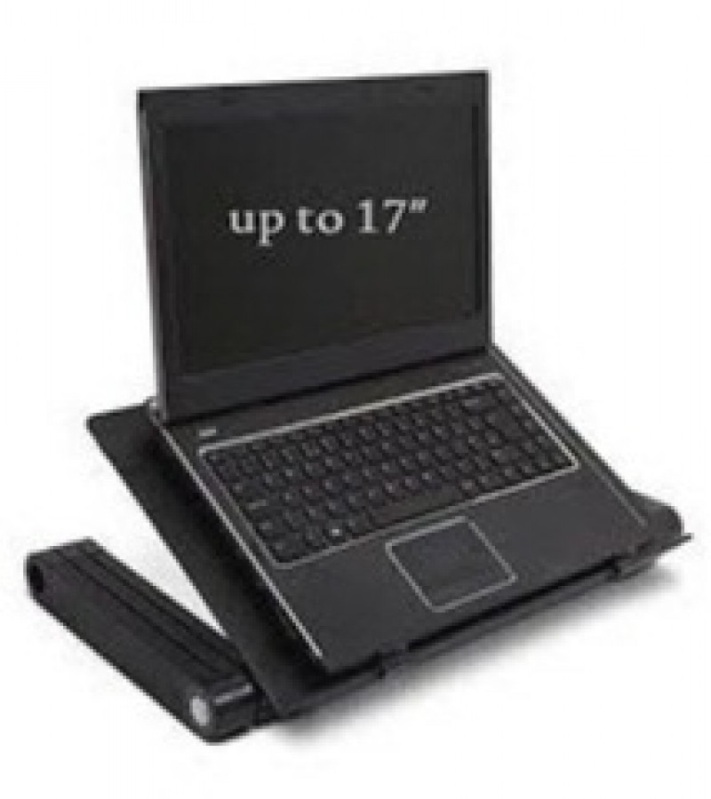 Portable Ergonomic Laptop T8 Table Stand With Mouse Pad