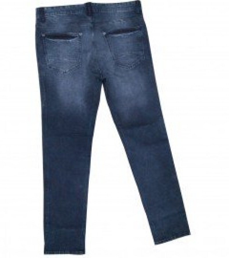 Premium Denim Loose Fit Jeans Pant For Men - Black - 28” to 40”