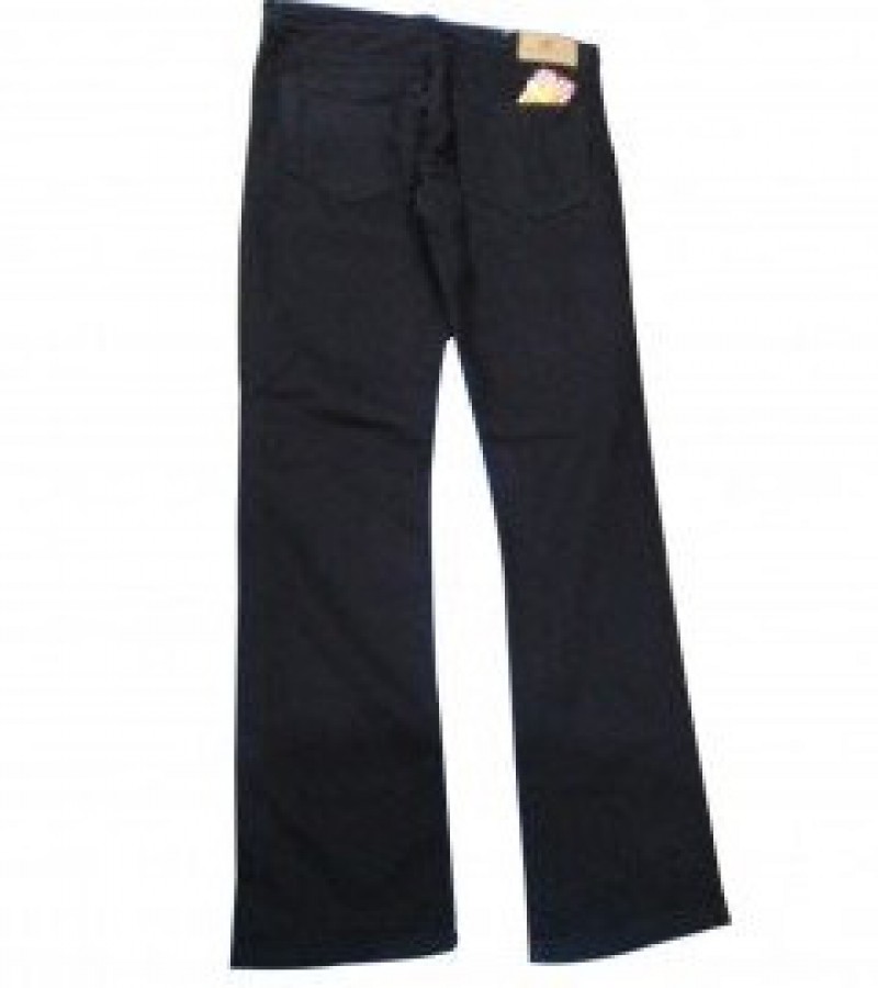 Premium Quality Denim Loose Fit Jeans Pant For Men - Black - 28” to 40”