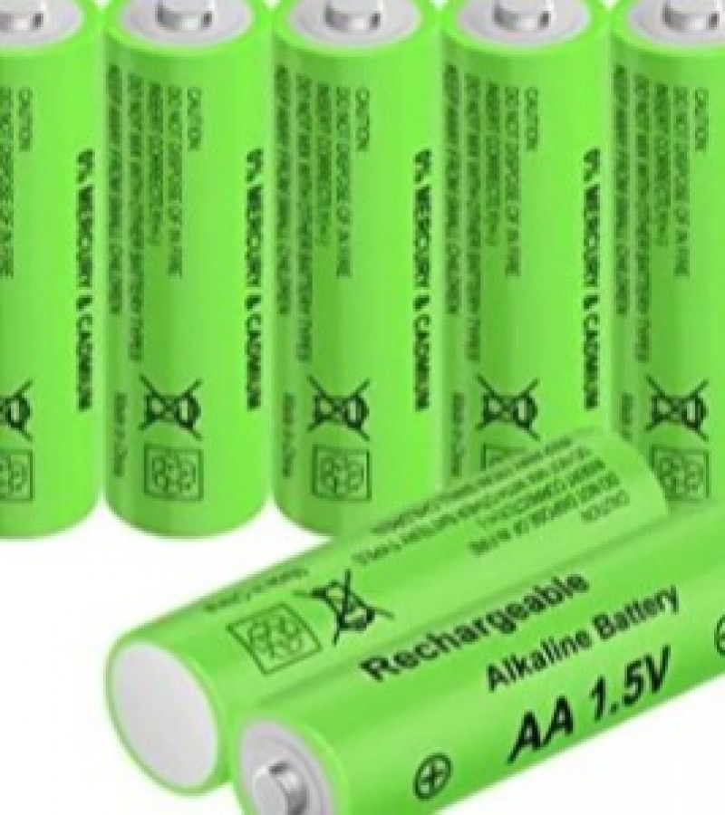 2 AA 1.5v Rechargeable Battery cell-High Quality-Multicolour
