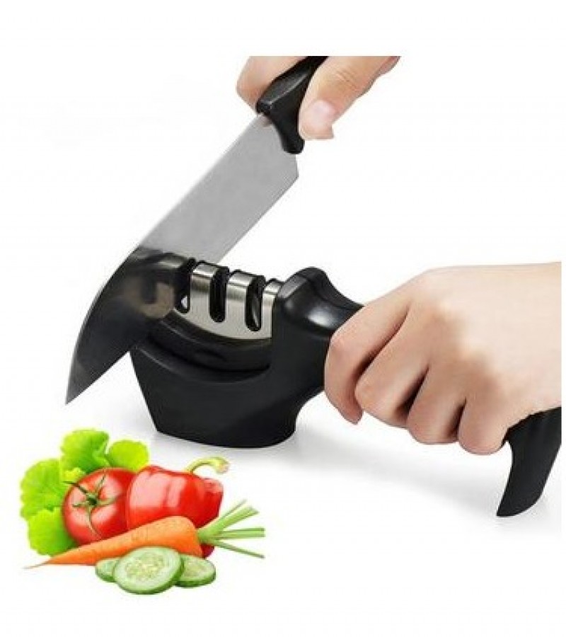 3 STAGE KNIFE SHARPENER FOR KITCHEN