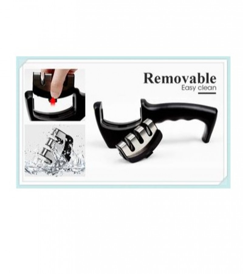 3 STAGE KNIFE SHARPENER FOR KITCHEN