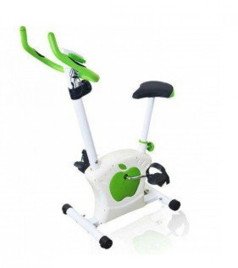 Apple Themed Bicycle For Weight Loss - Holds Weight UpTo 130kg - Digital Meter