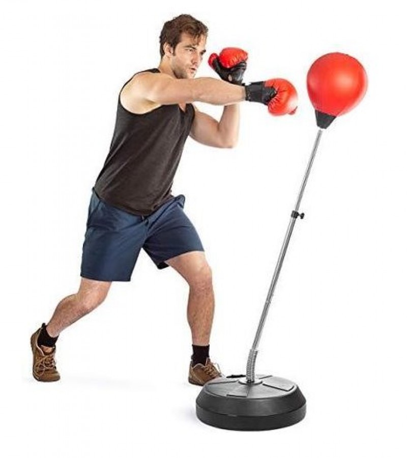 Boxing punching ball set