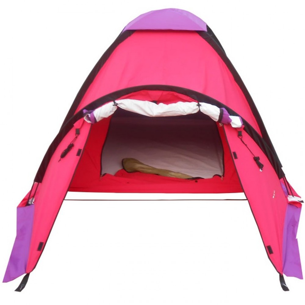 Chitral Tent For 2 Person - Red & Jamni