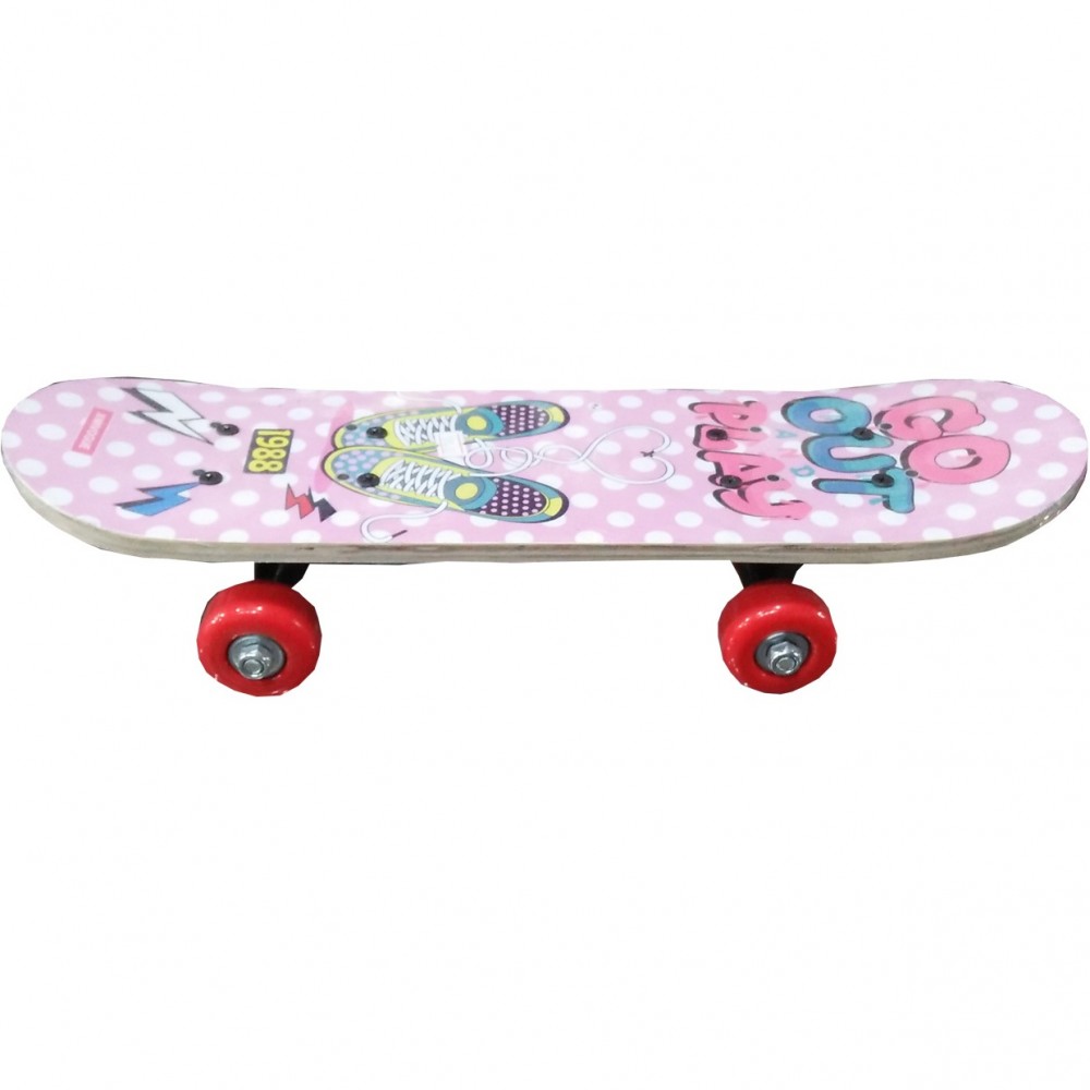 Medium Size Skateboard For Outdoor Sport - Pink