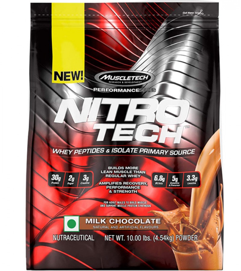 Muscle Tech - Nitro Tech Whey Peptide & Isolate Primary Source