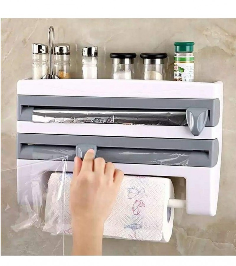 Plastic Cling Wrap Dispenser 4-in-1 code (01375)