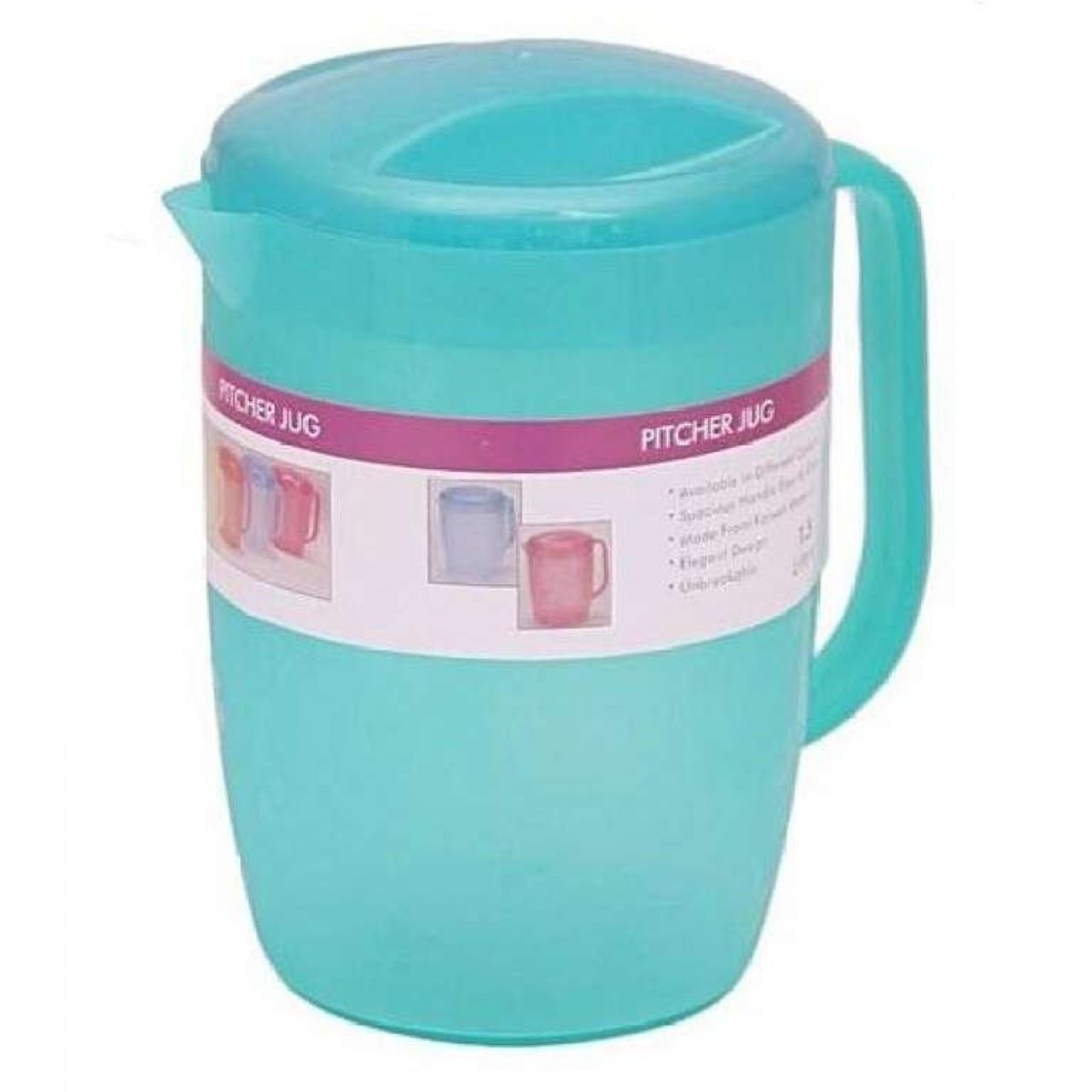 Plastic Pitcher Jug - 1.5 Liters - Green