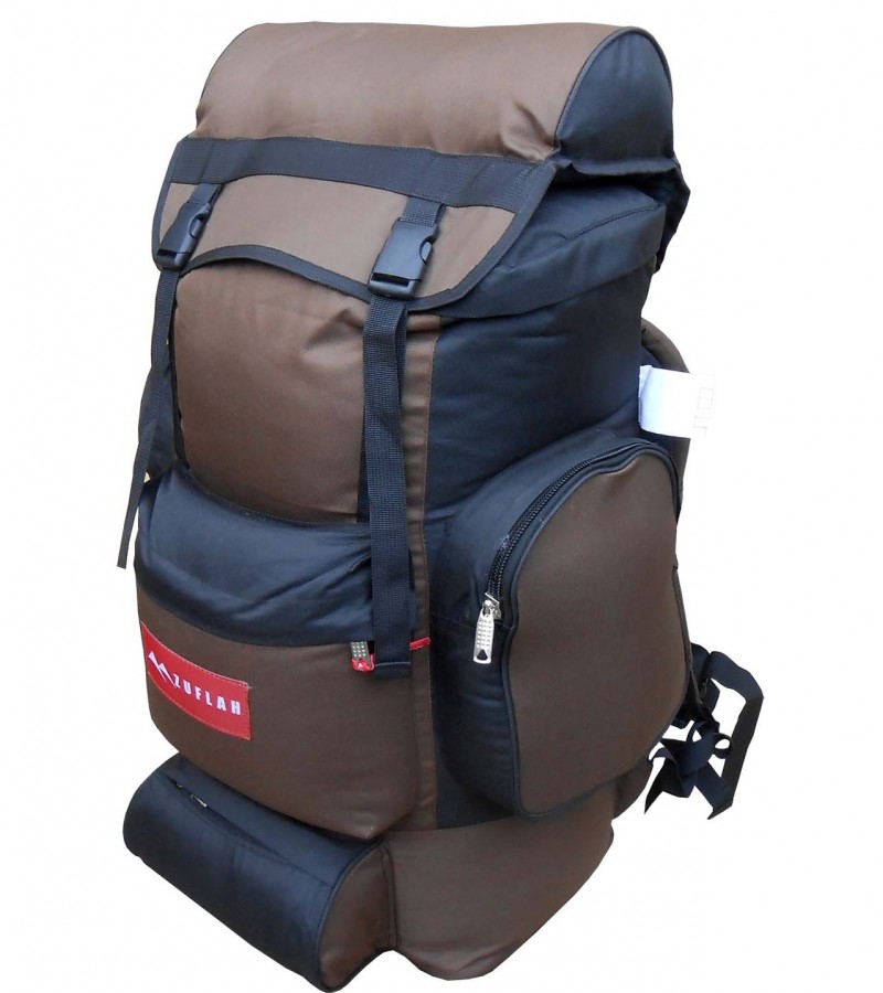 Ruck Sack - 25 Liter - Brown & Navy Blue
